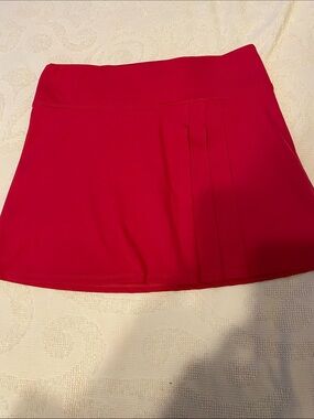 Tommy Bahama Dark Pink Pleated Mini Skort